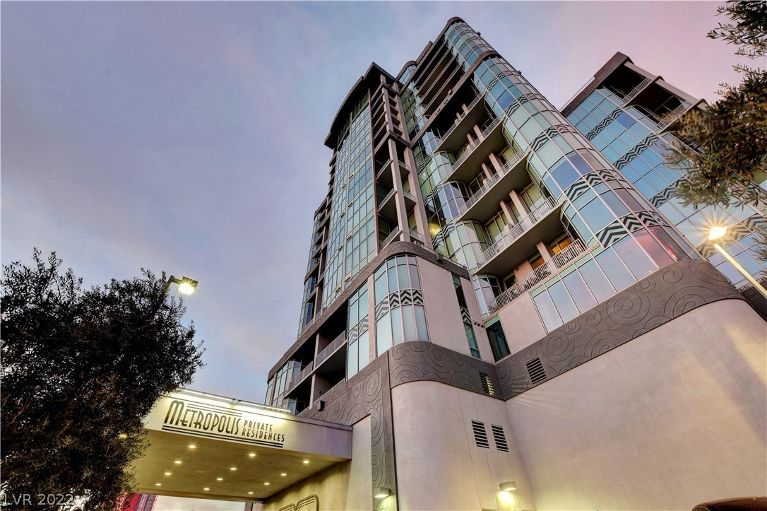 Metropolis Condo building in Las Vegas